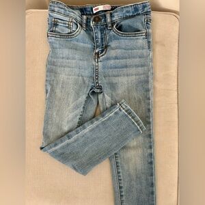 Girls Levi Denim Skinny Jeans